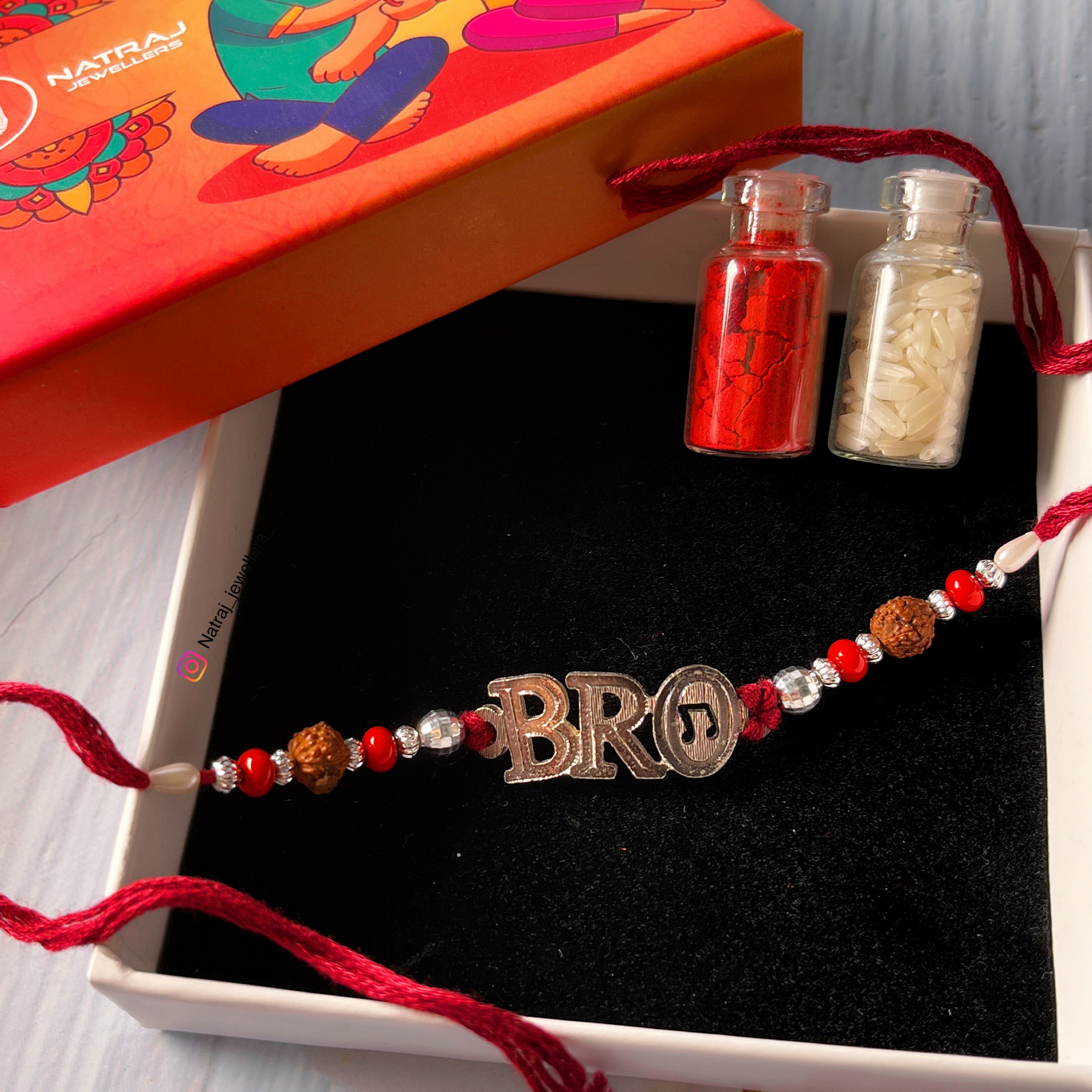 Silver Rakhi