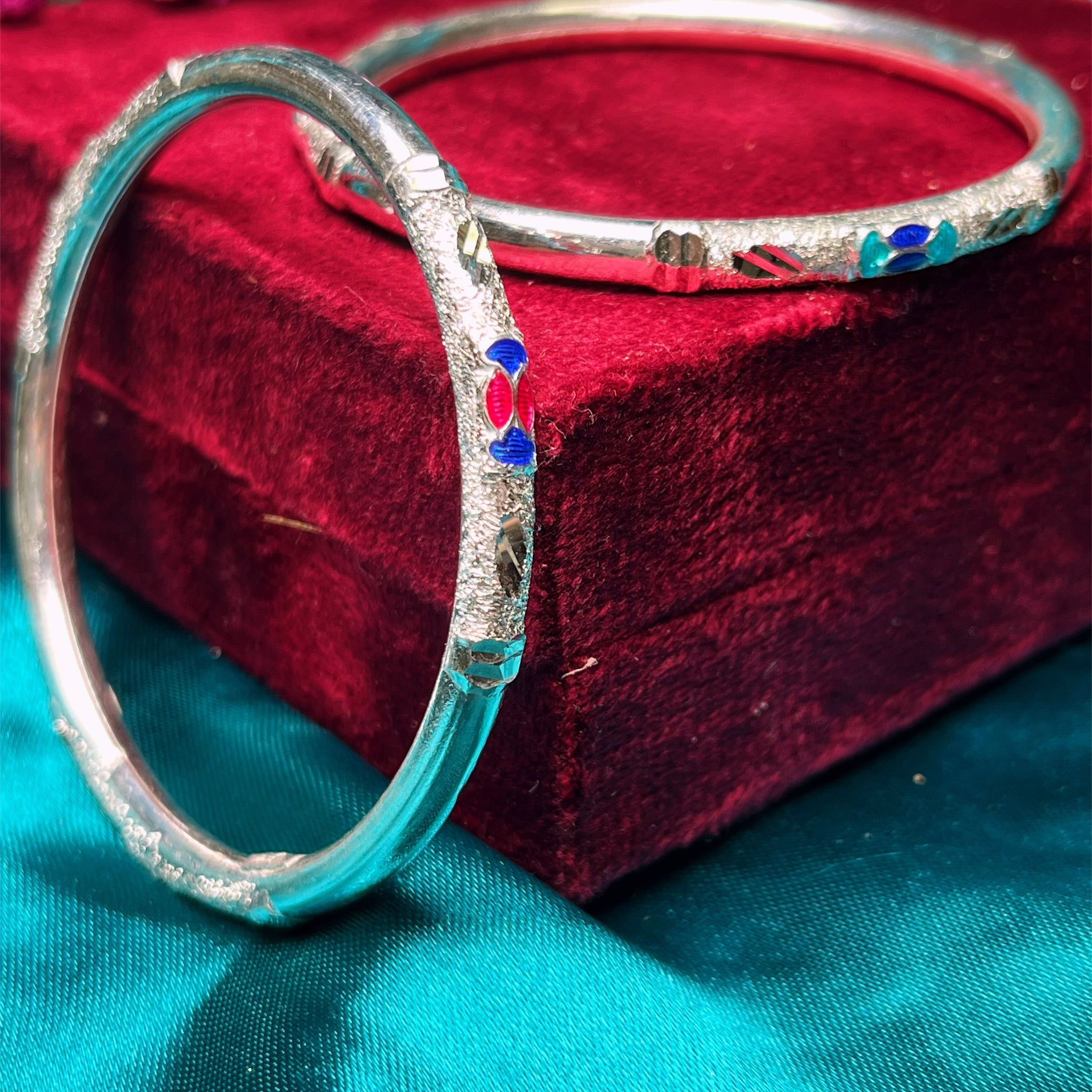 Silver Bangles