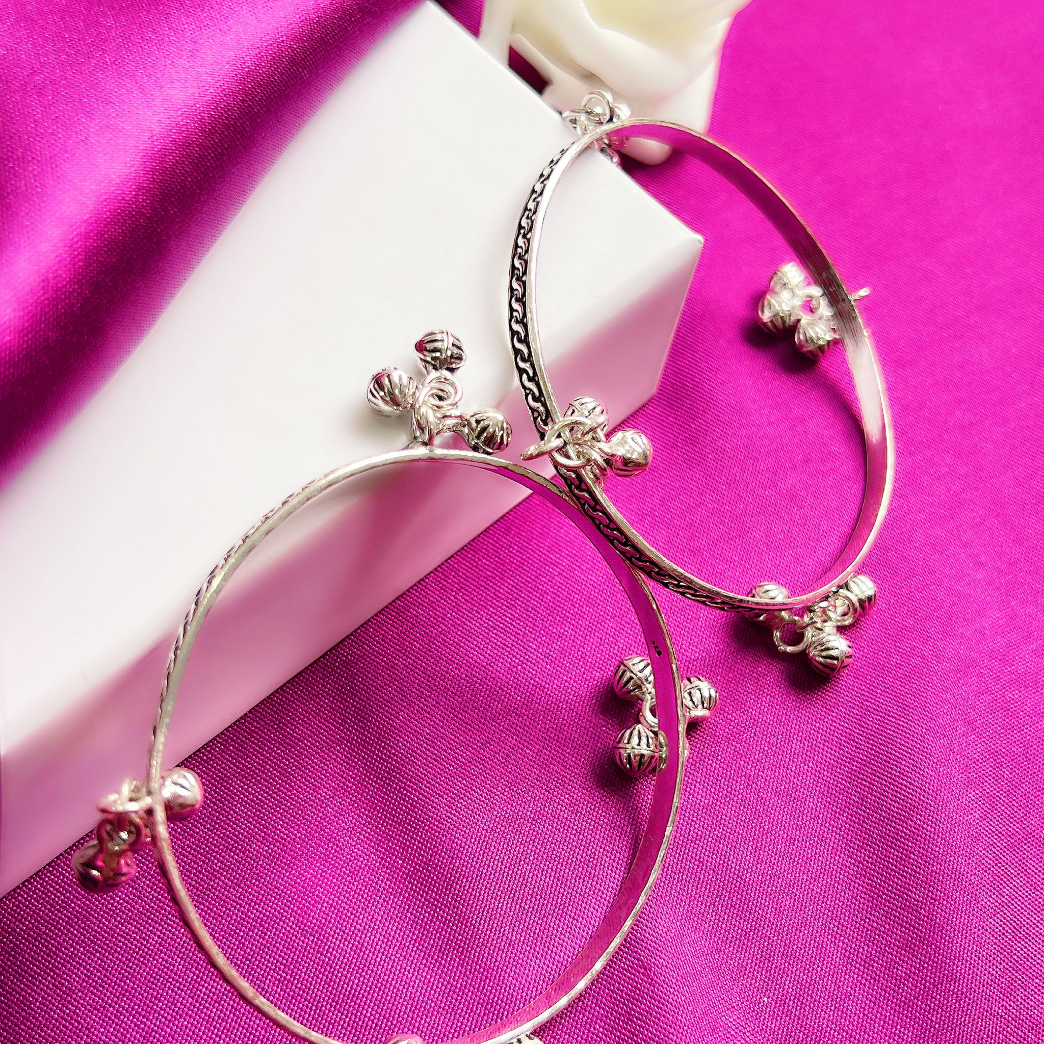 PURE SILVER BANGLES
