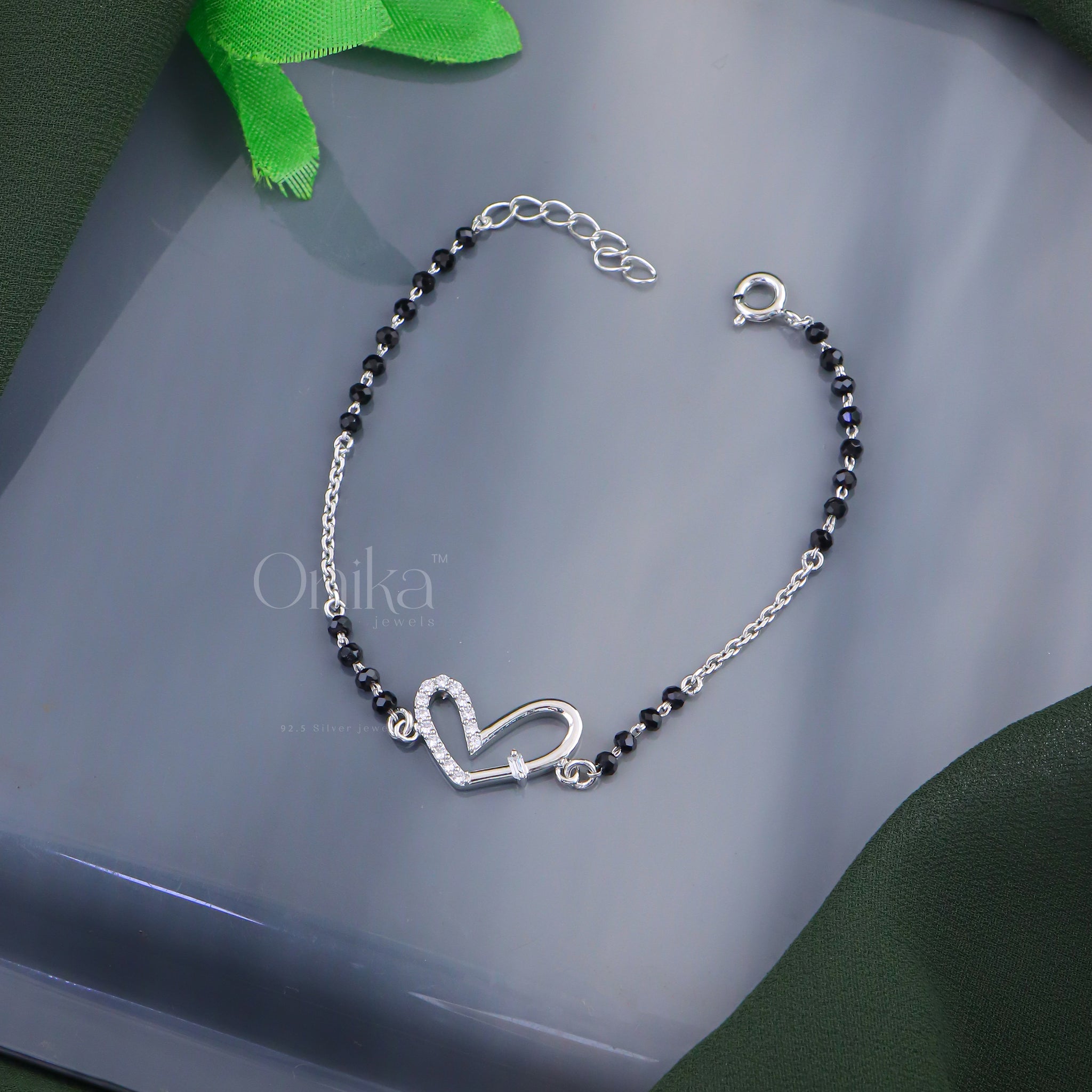 PURE SILVER HAND MANGALSUTRA