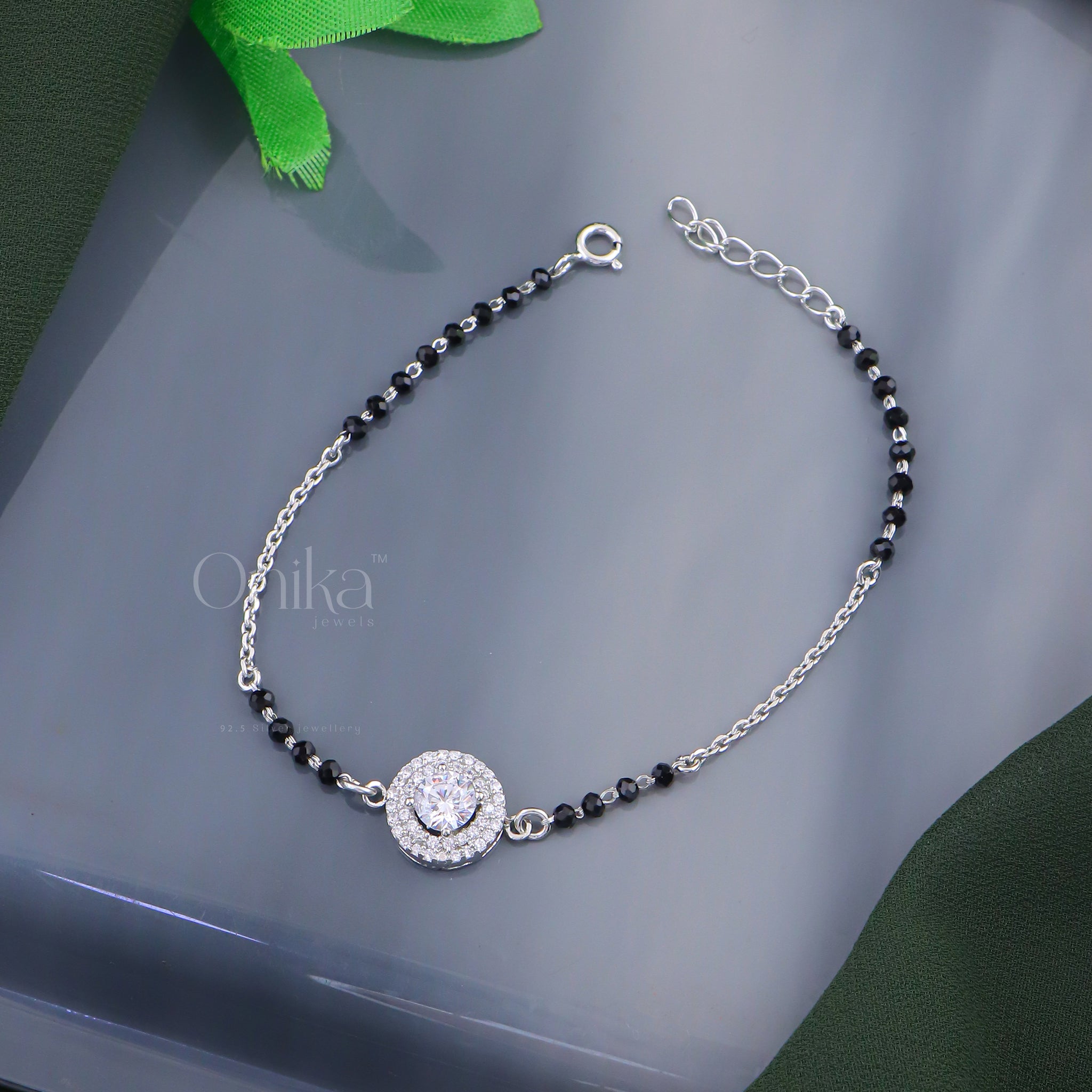 PURE SILVER HAND MANGALSUTRA