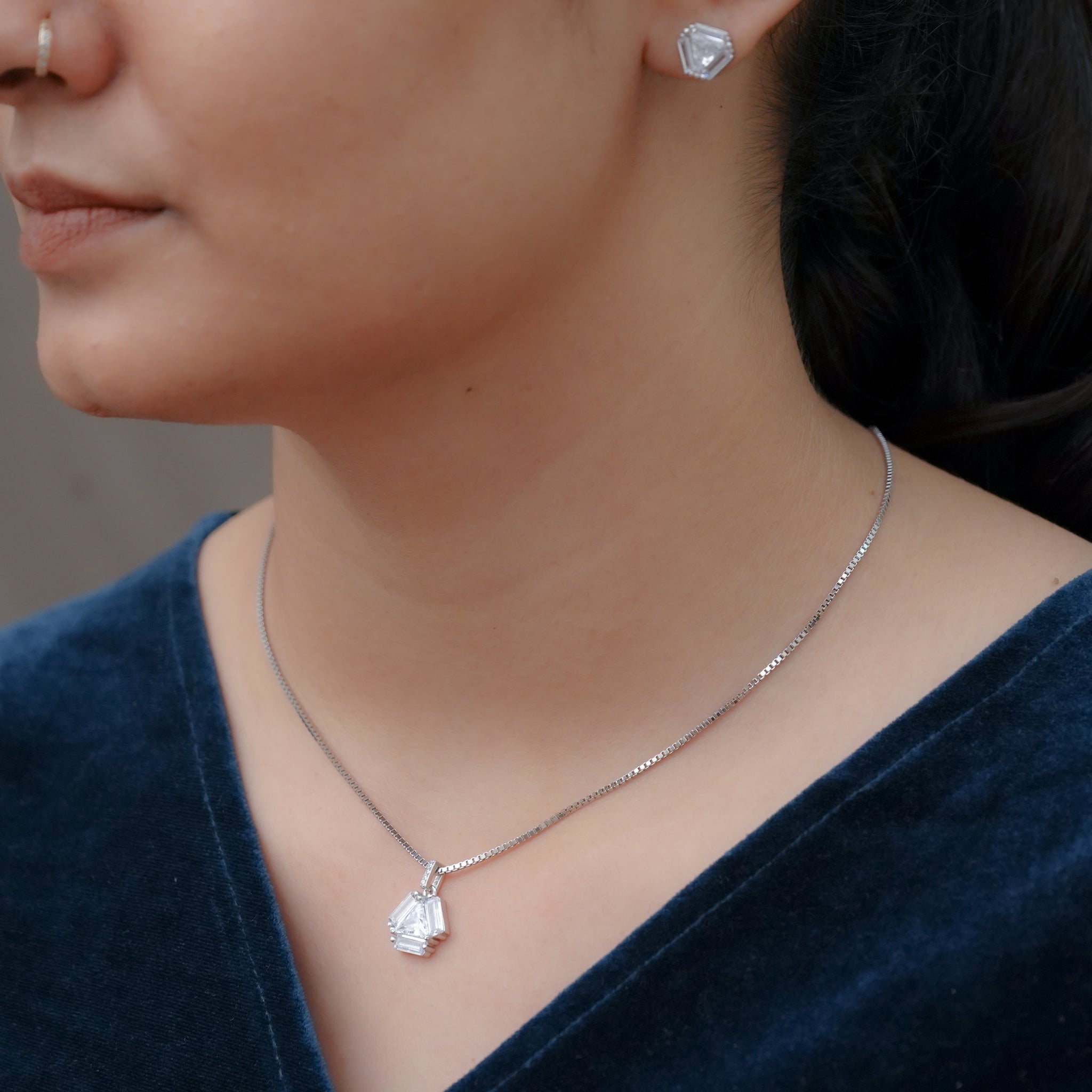 PURE SILVER CHAIN PENDENT