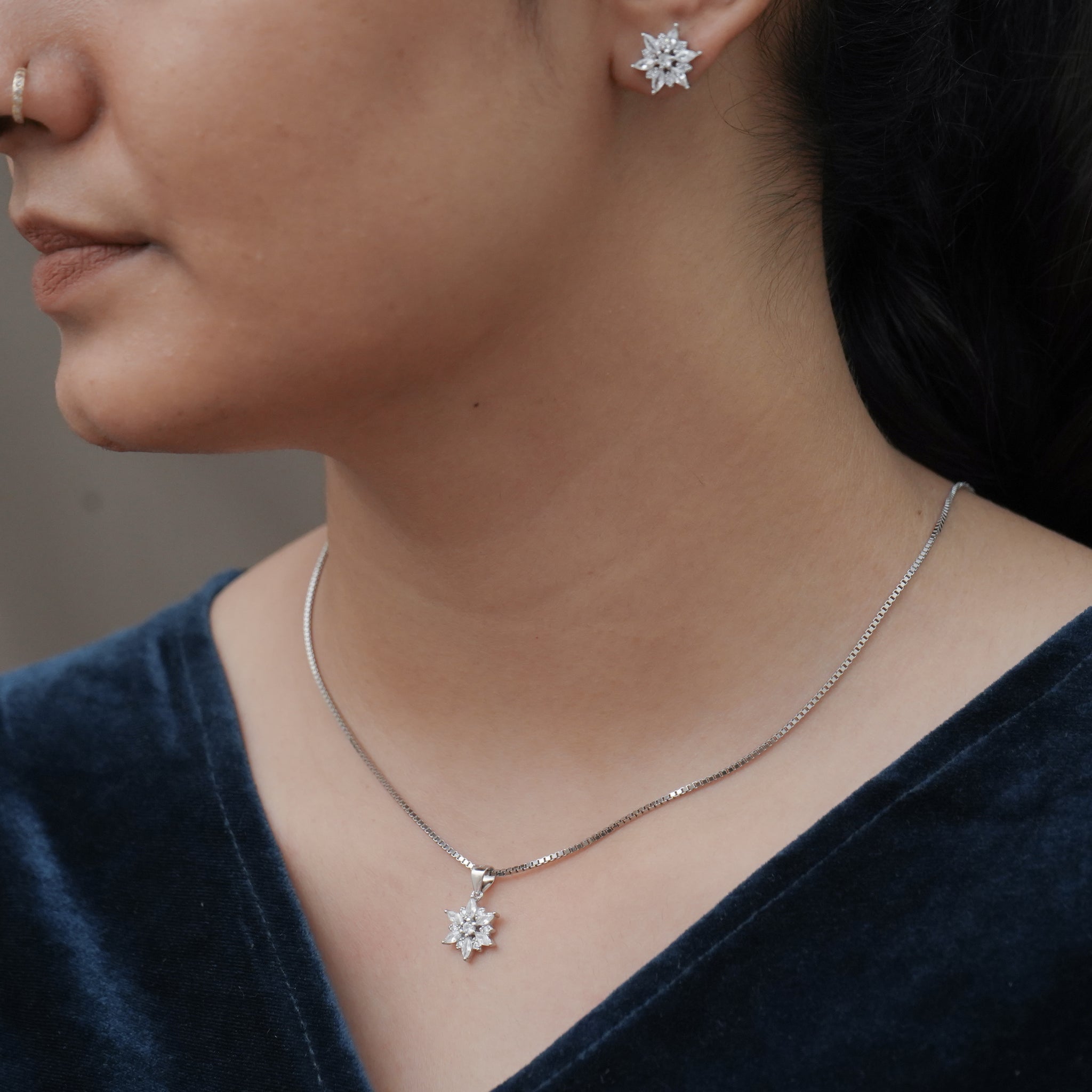 PURE SILVER CHAIN PENDENT