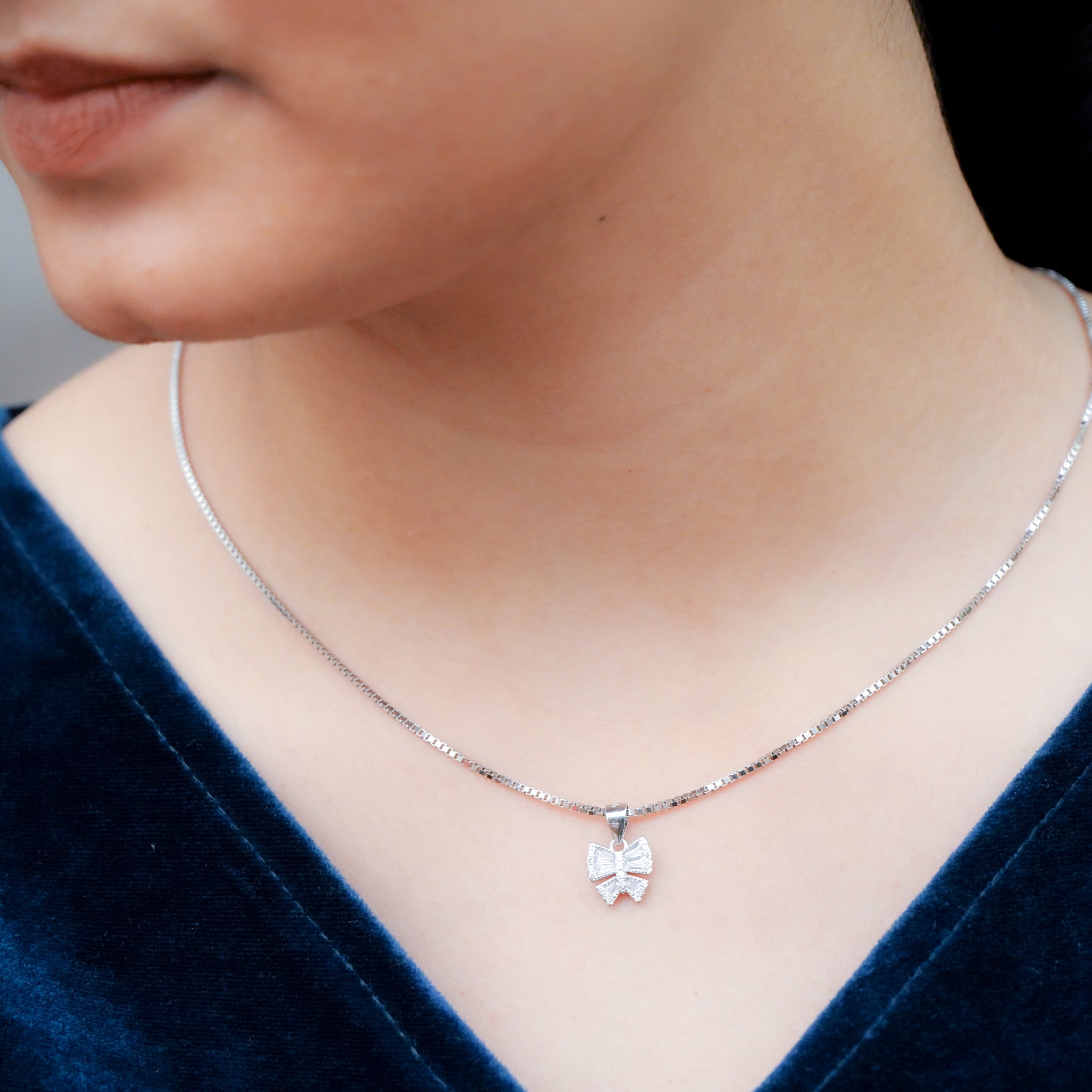 PURE SILVER CHAIN PENDENT