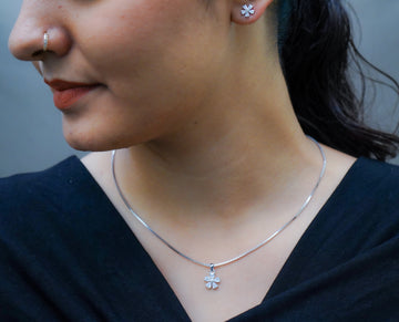PURE SILVER CHAIN PENDENT