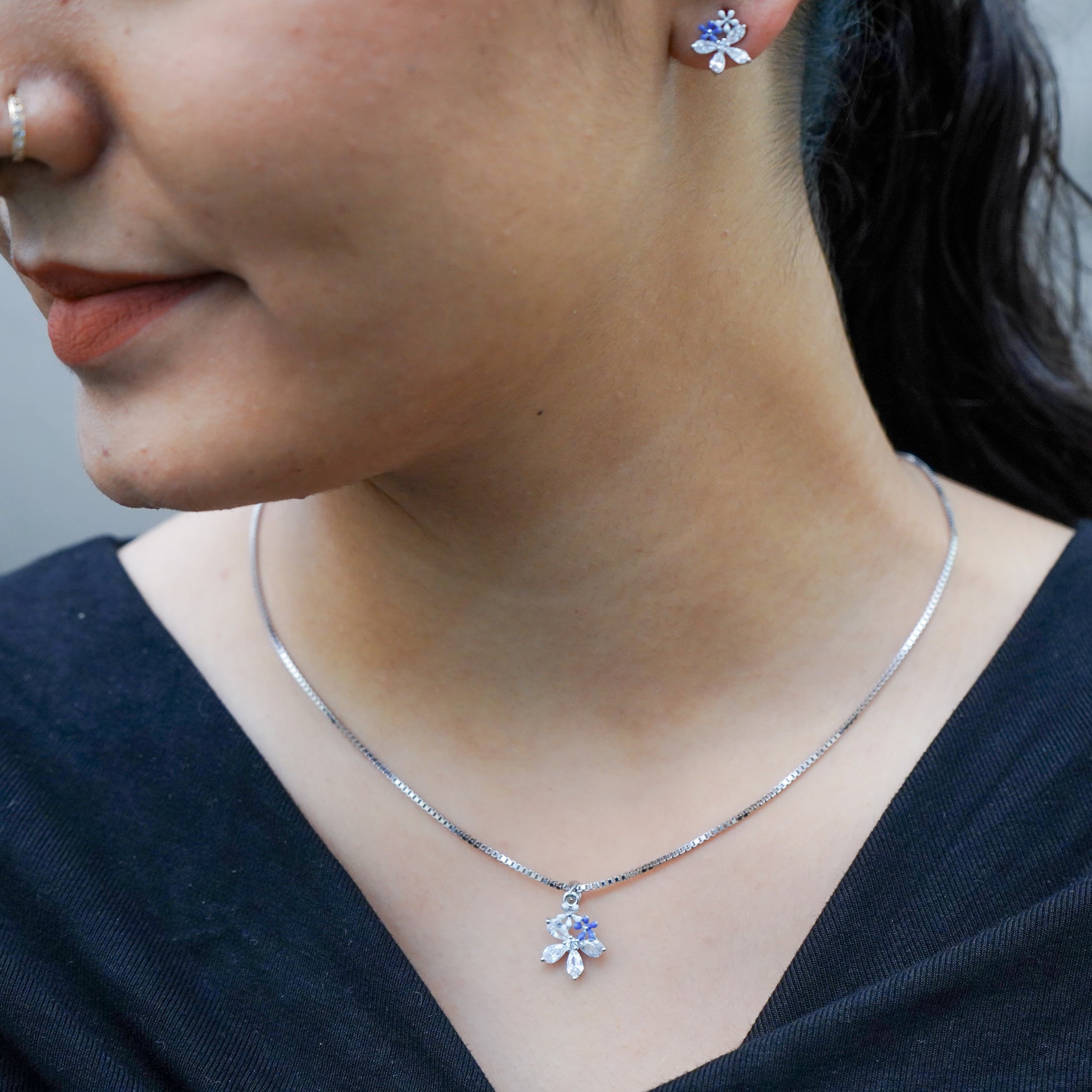 PURE SILVER CHAIN PENDENT