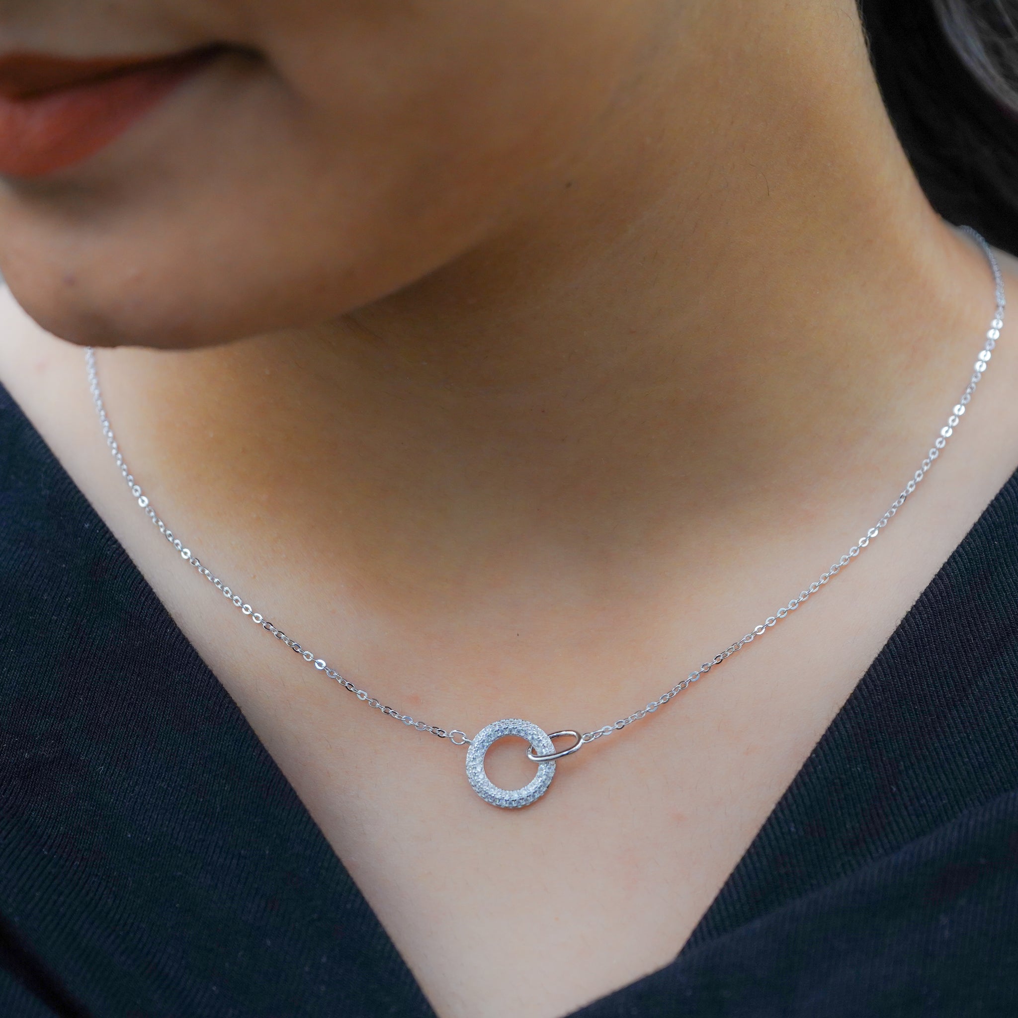 PURE SILVER CHAIN PENDENT