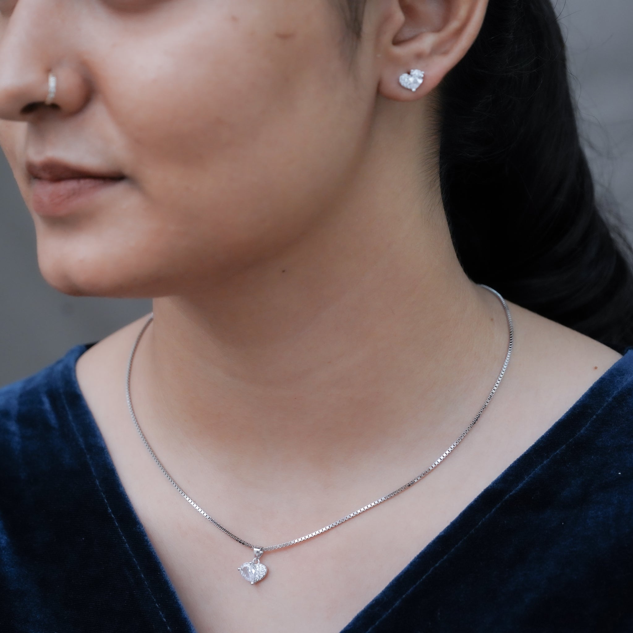 PURE SILVER CHAIN PENDENT