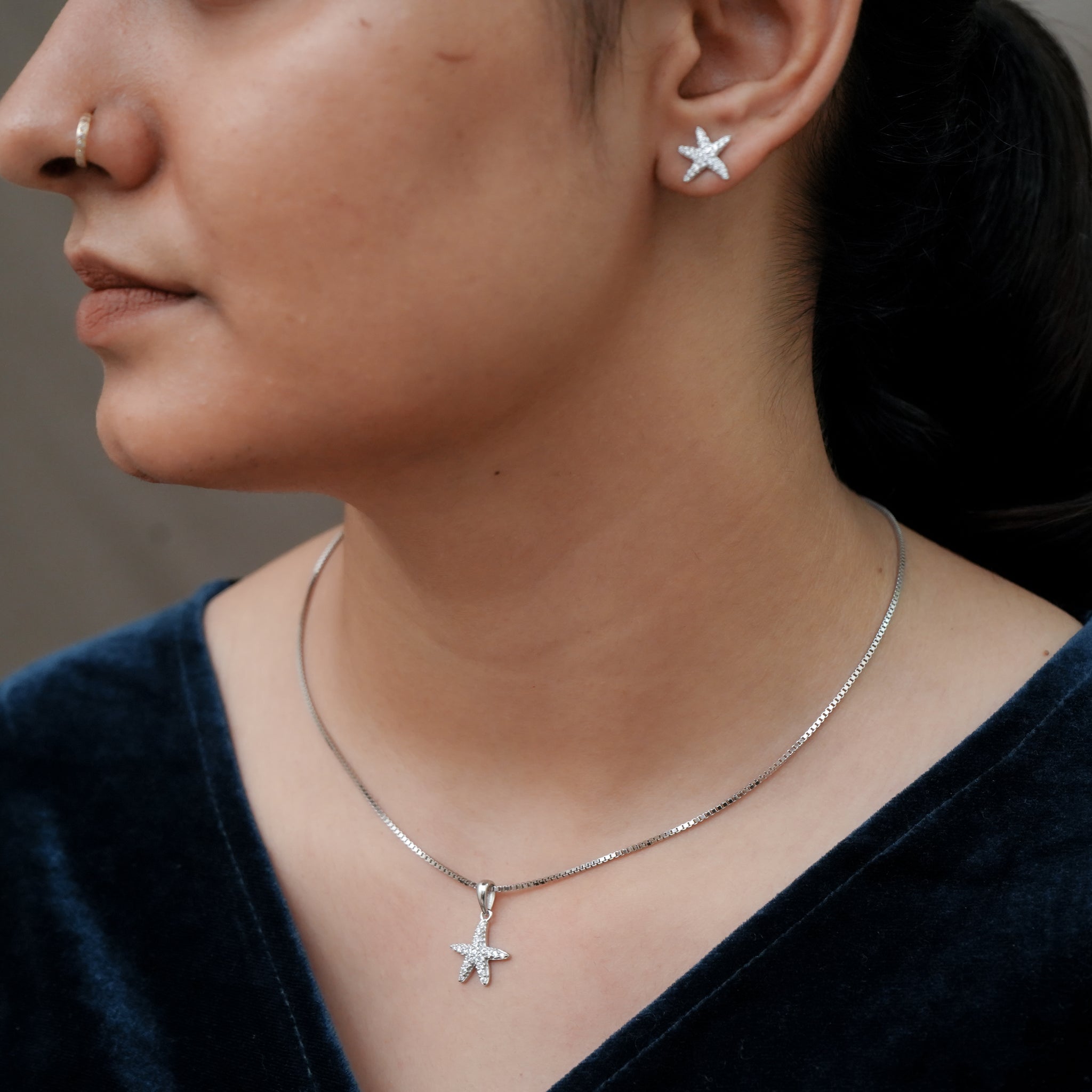 PURE SILVER CHAIN PENDENT