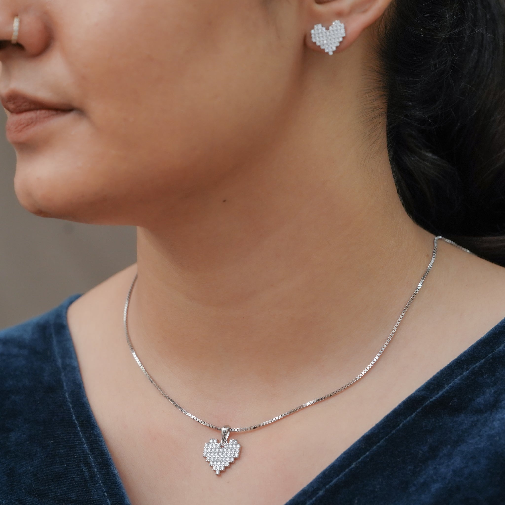PURE SILVER CHAIN PENDENT