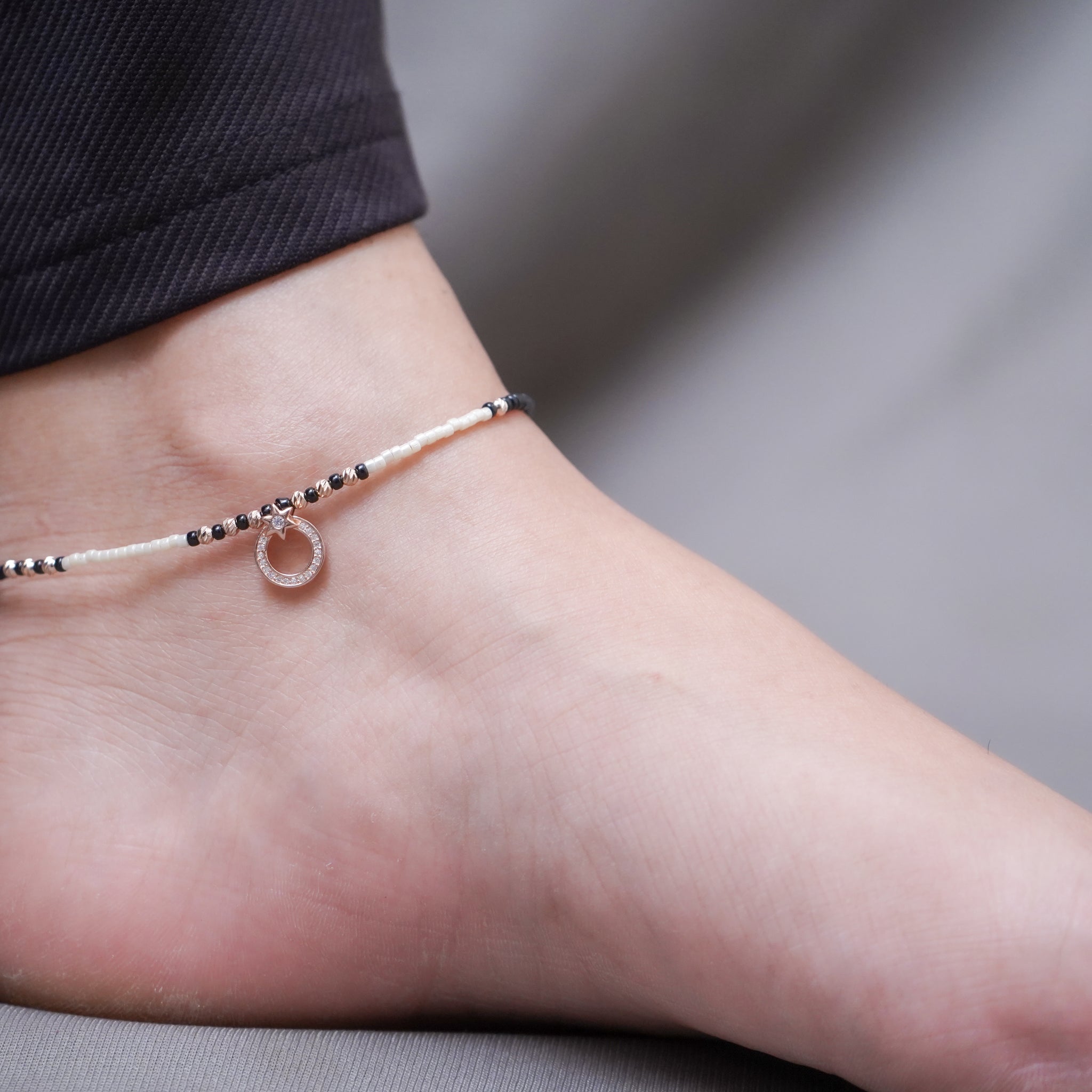 PURE SILVER ANKLET