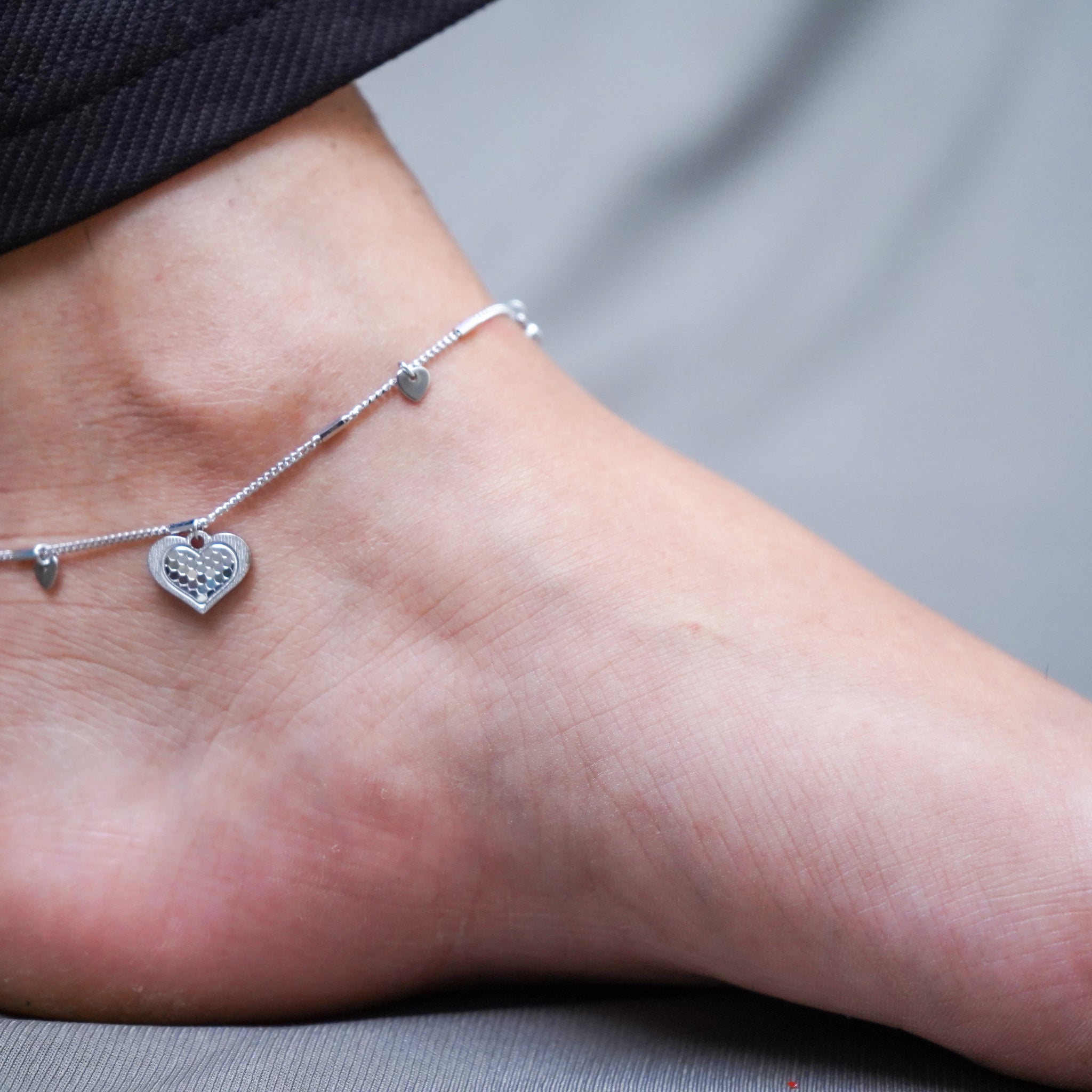 PURE SILVER ANKLET