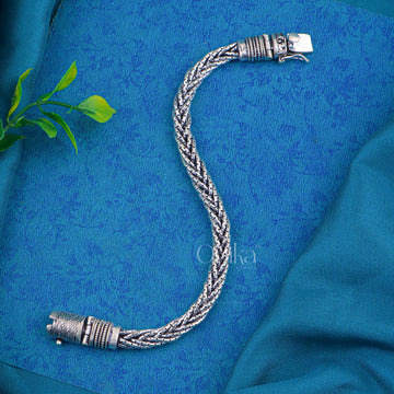 PURE SILVER MENS BRACELETE