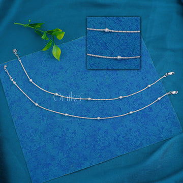 PURE SILVER ANKLET