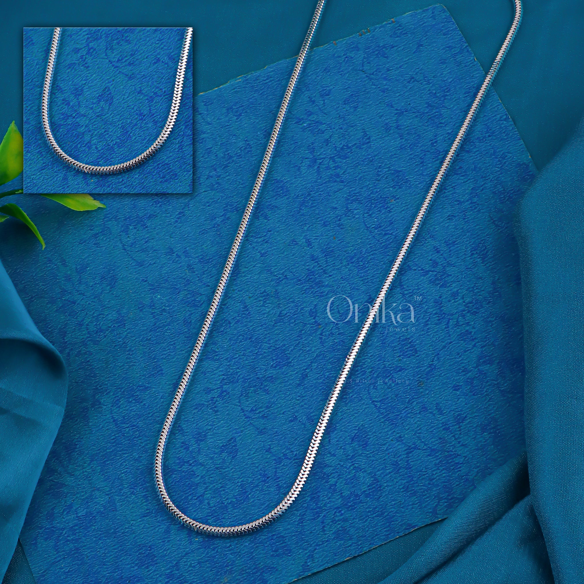 PURE SILVER MENS CHAIN