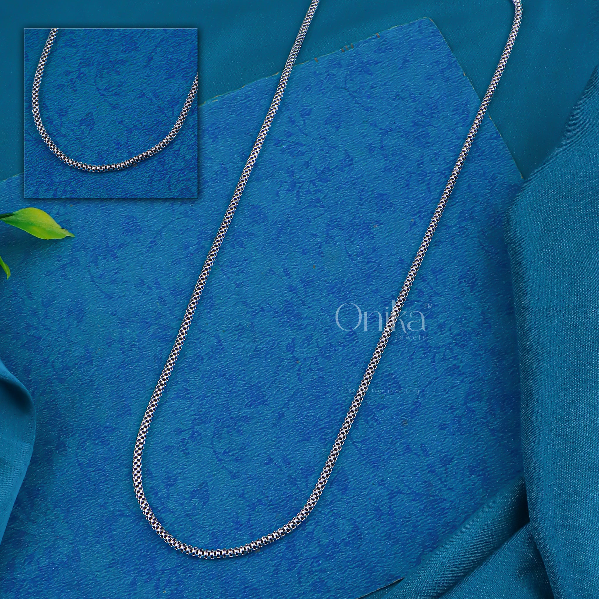 PURE SILVER MENS CHAIN