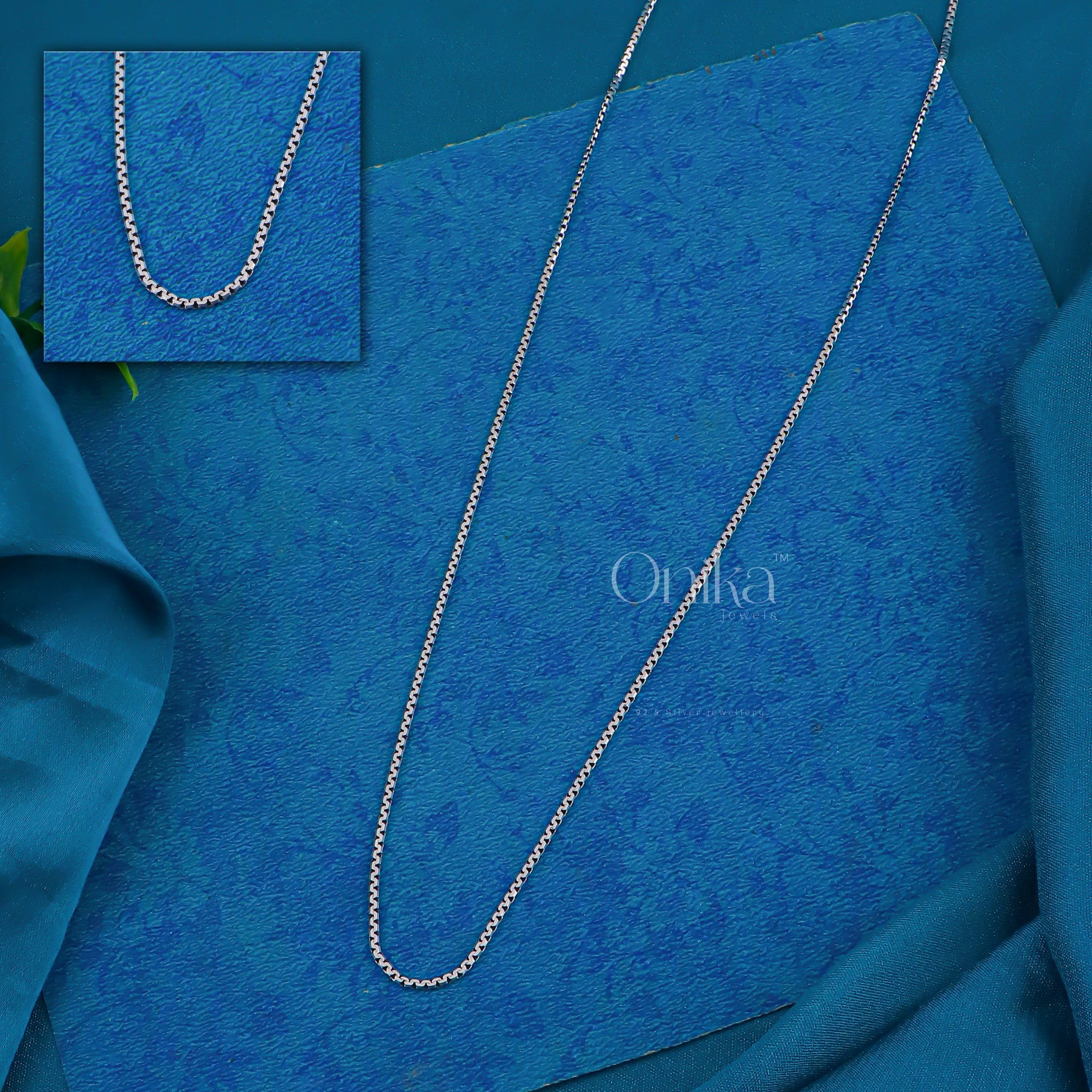 PURE SILVER MENS CHAIN