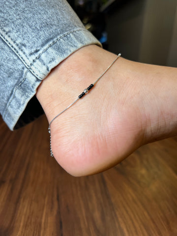 PURE SILVER ANKLET