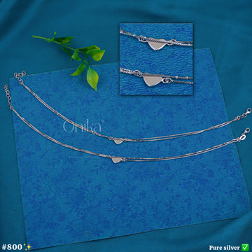 PURE SILVER ANKLET