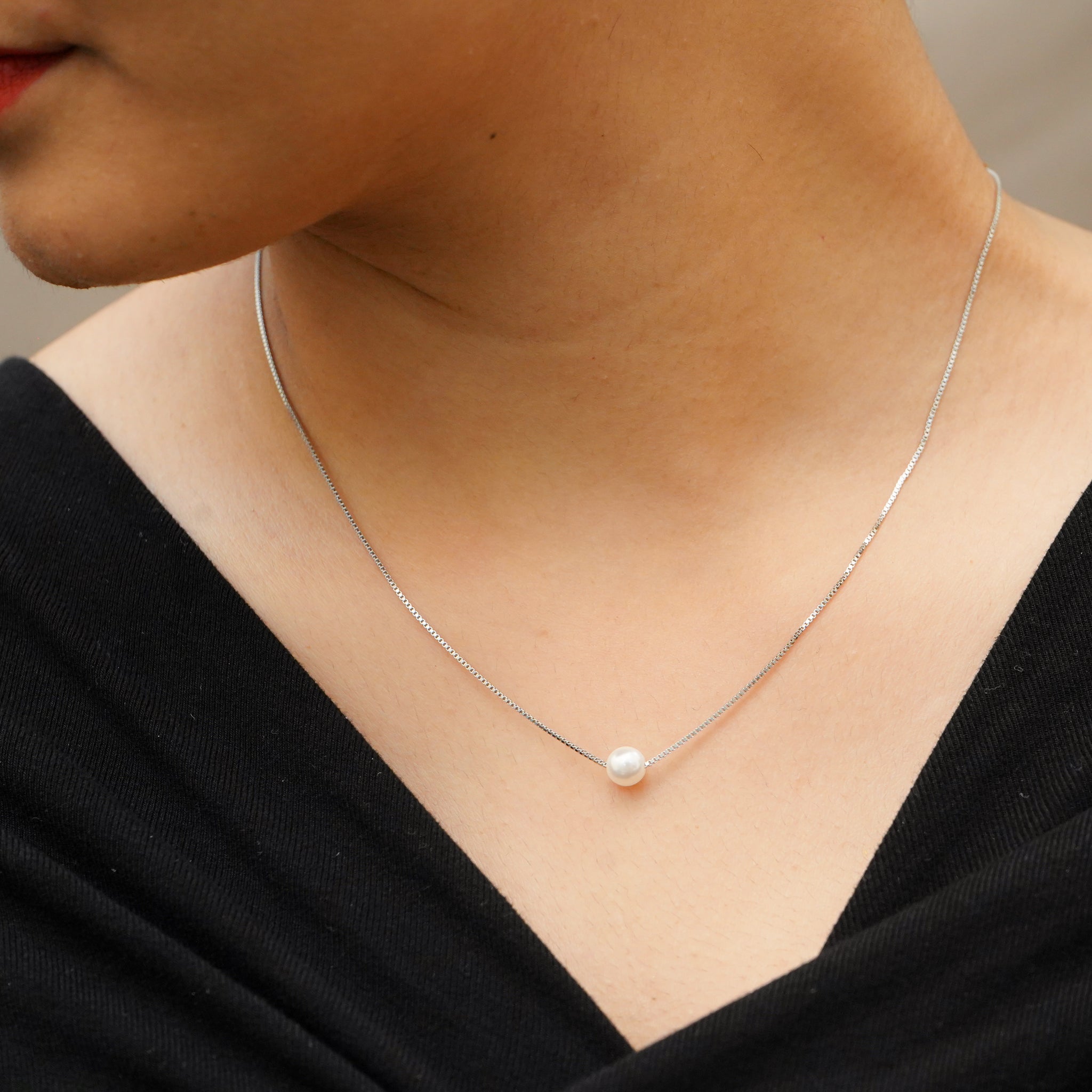 PURE SILVER CHAIN PENDENT