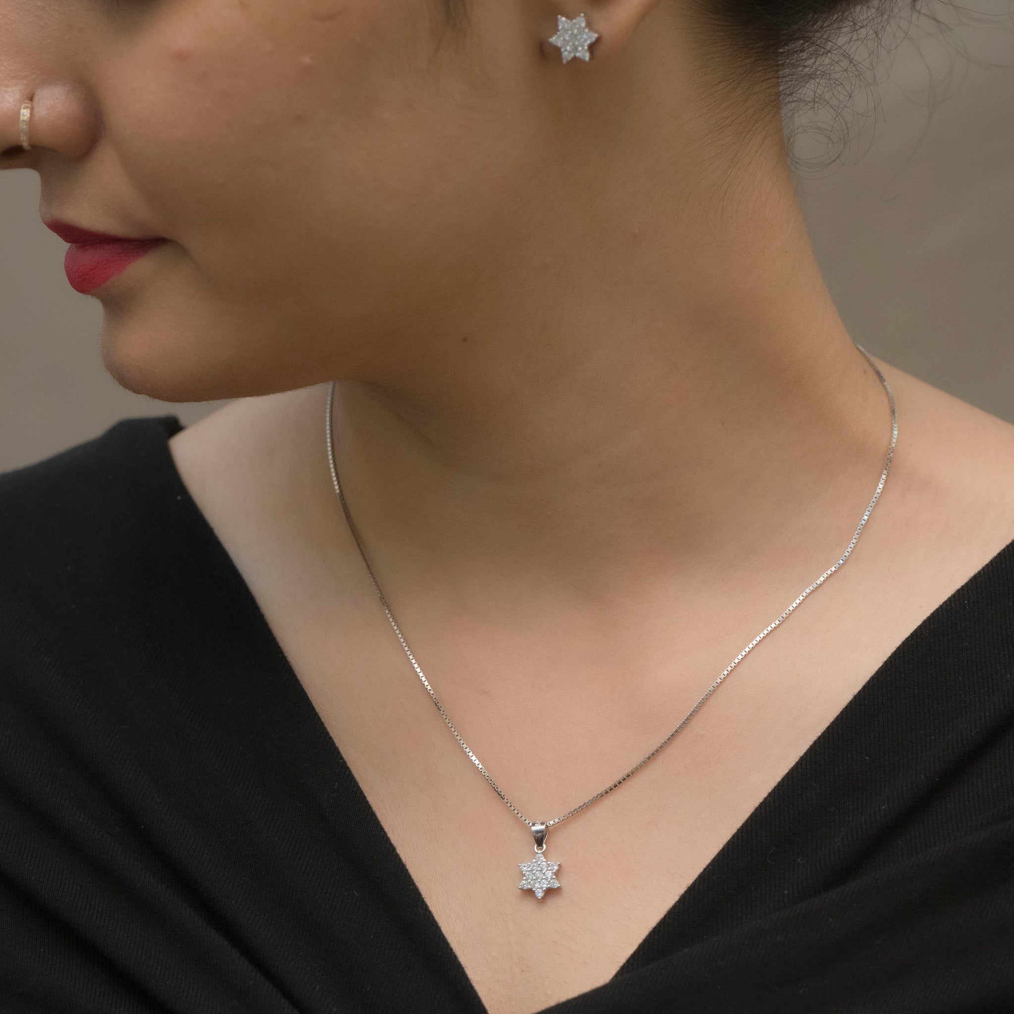 PURE SILVER CHAIN PENDENT