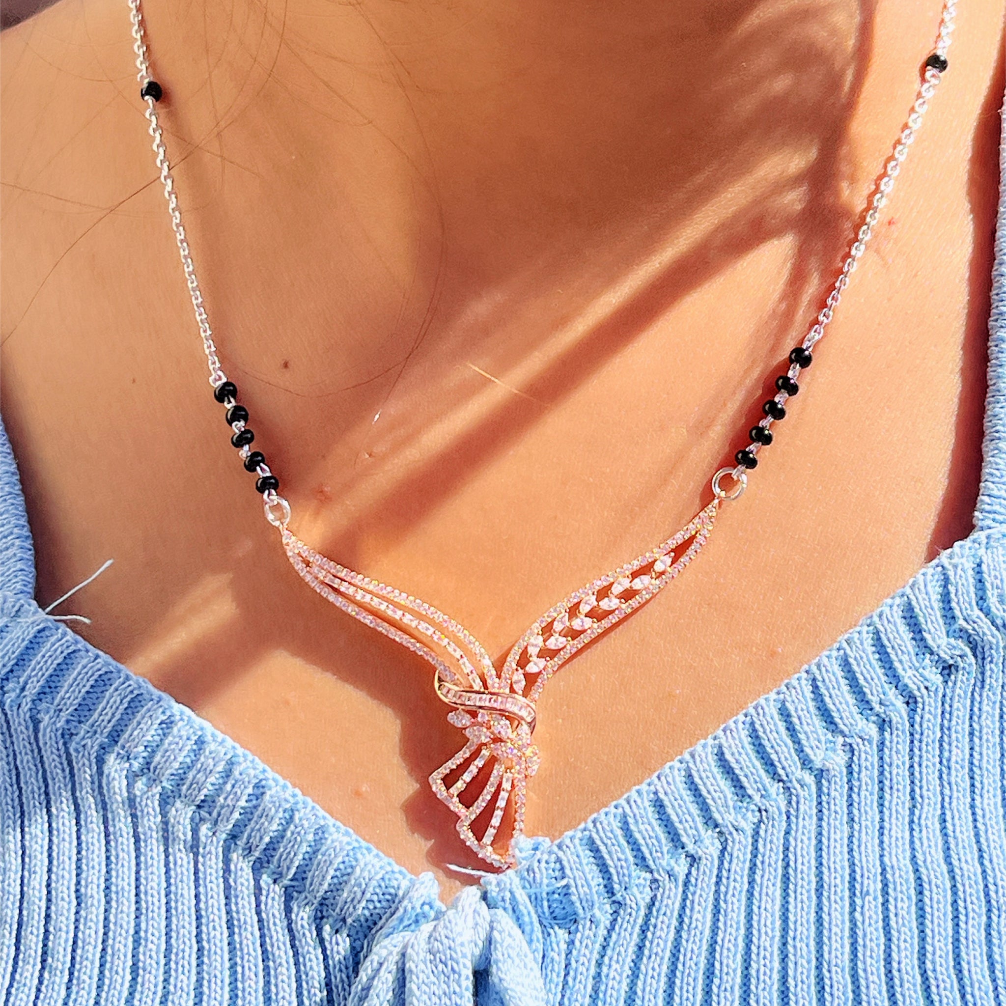 PURE SILVER MANGALSUTRA