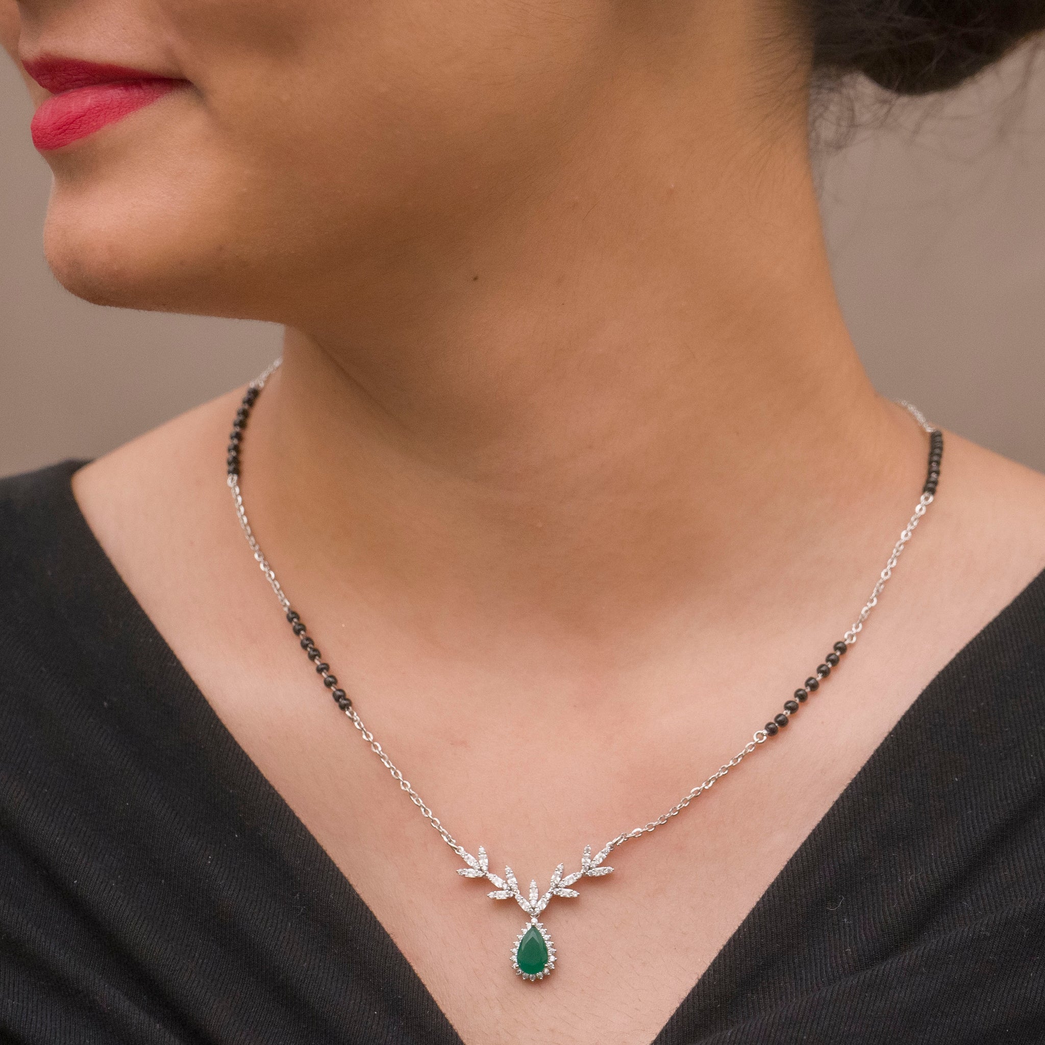 PURE SILVER MANGALSUTRA