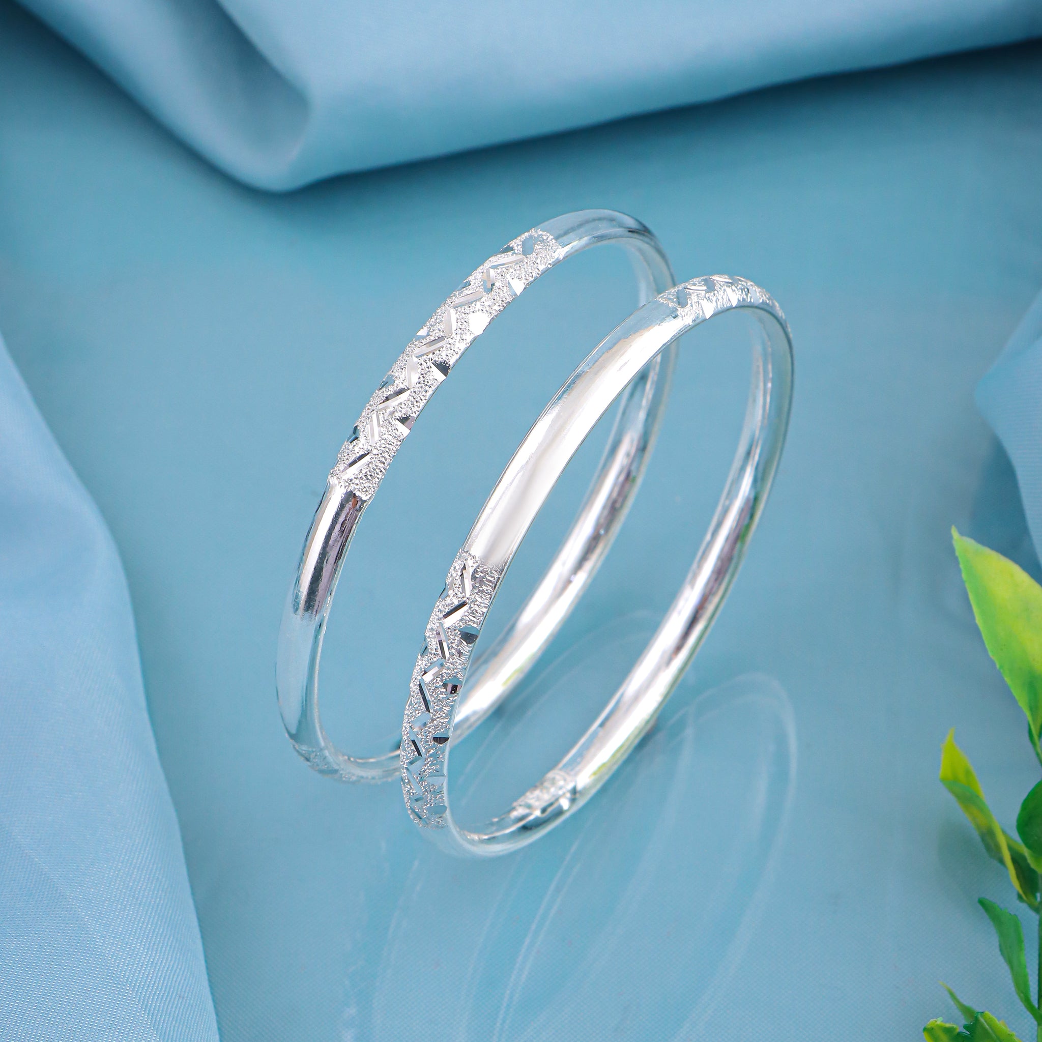 PURE SILVER BANGLES