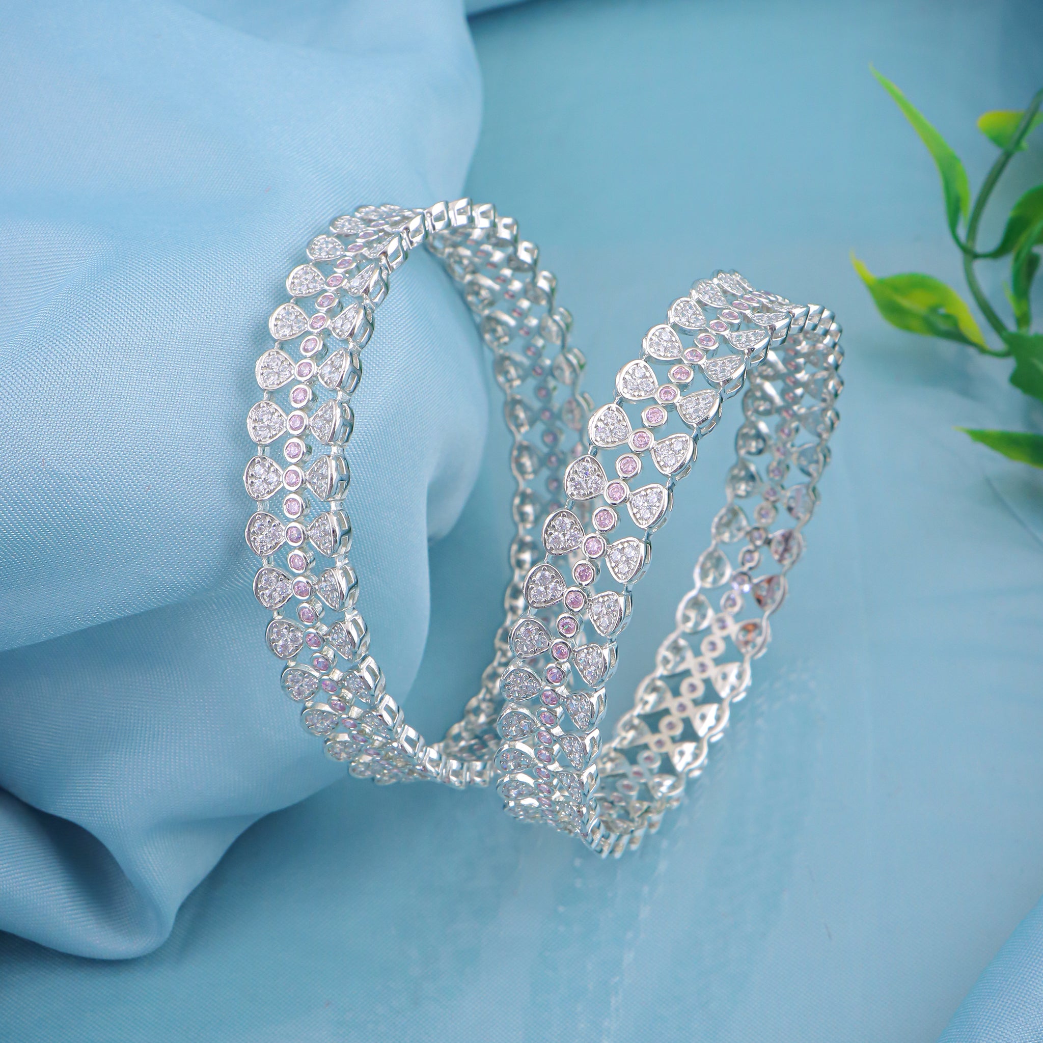 PURE SILVER BANGLES
