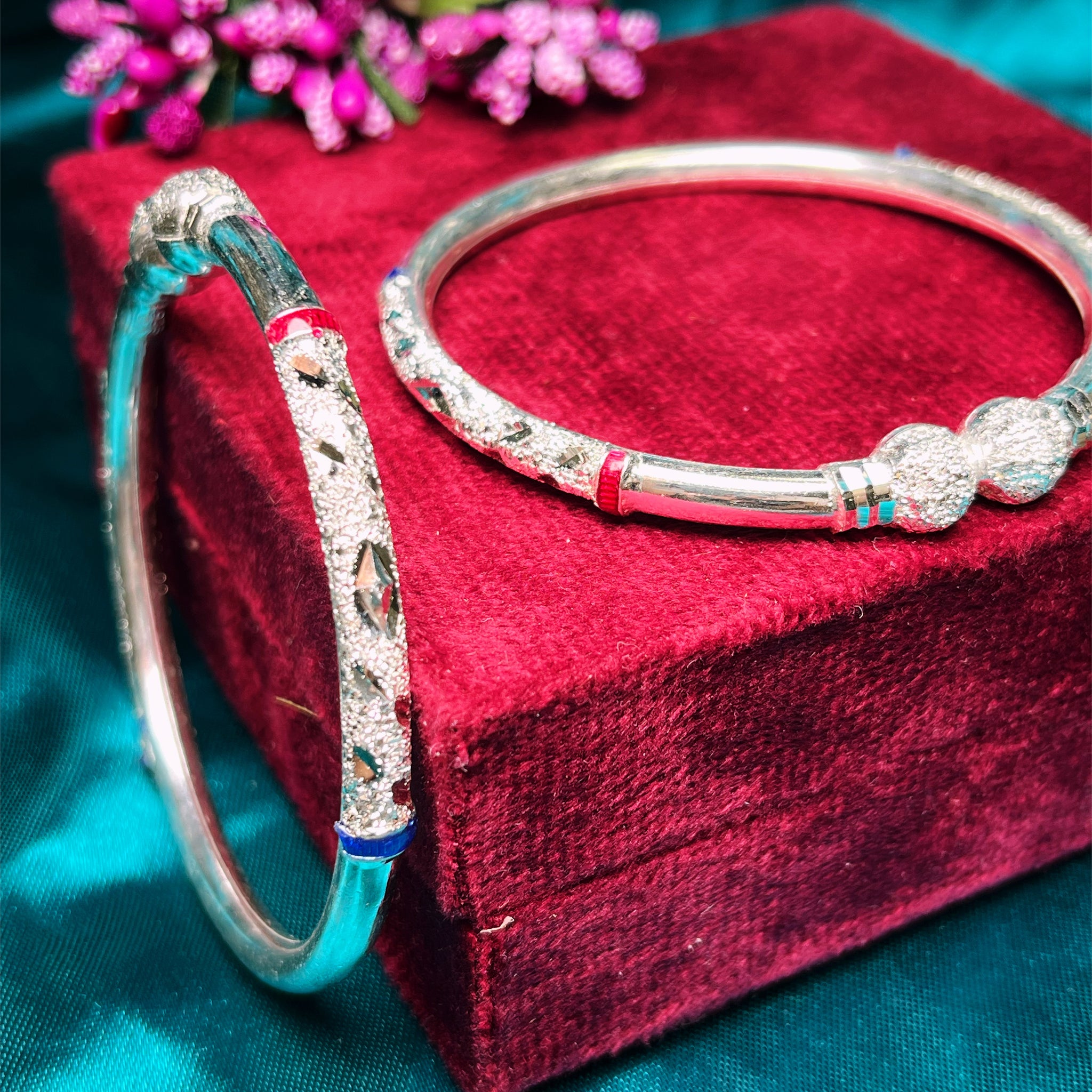 PURE SILVER BANGLES