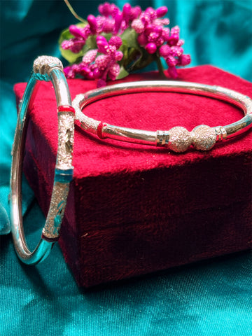 PURE SILVER BANGLES