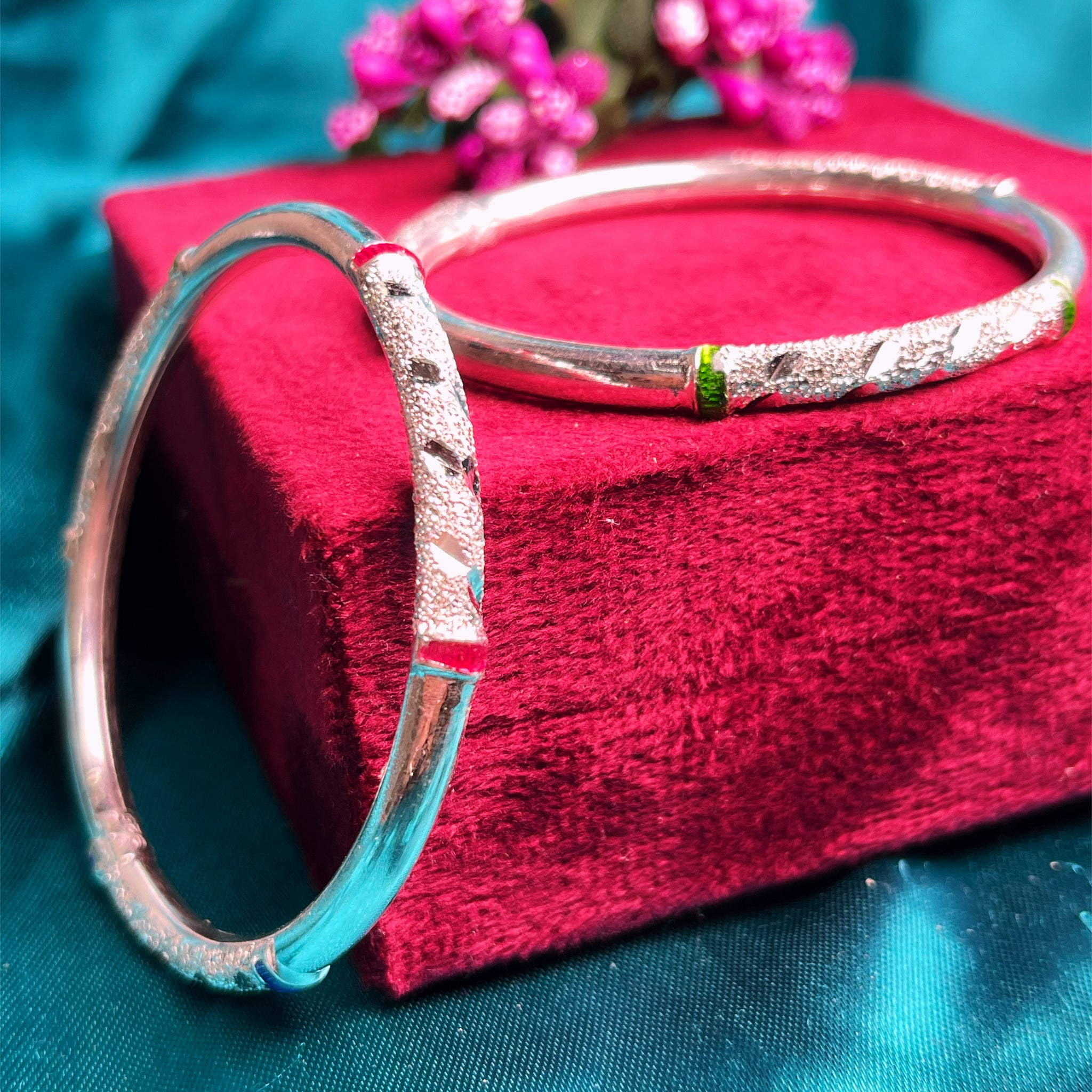 PURE SILVER BANGLES
