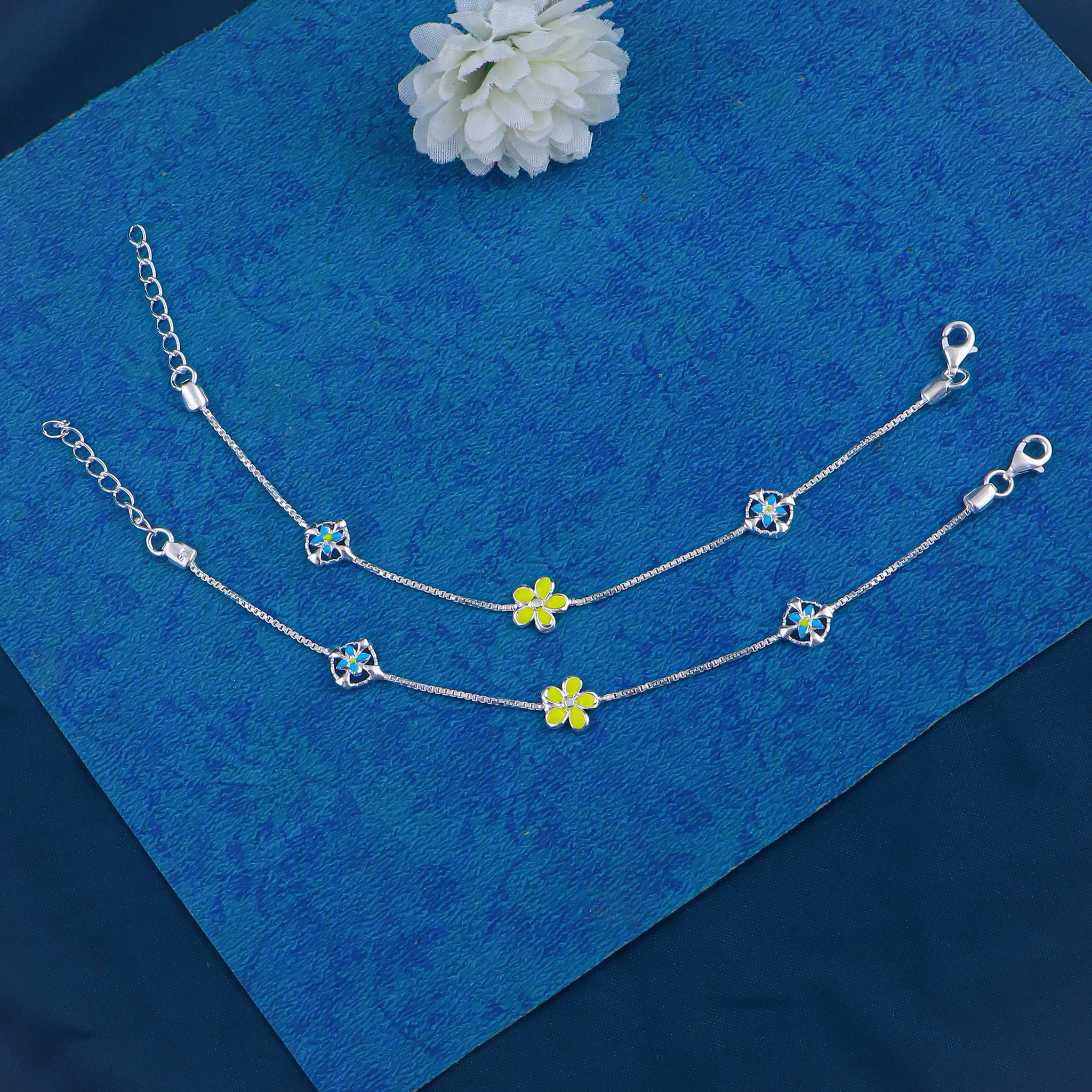 PURE SILVER KIDS ANKLET