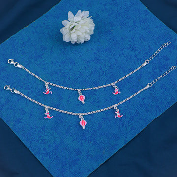 PURE SILVER KIDS ANKLET