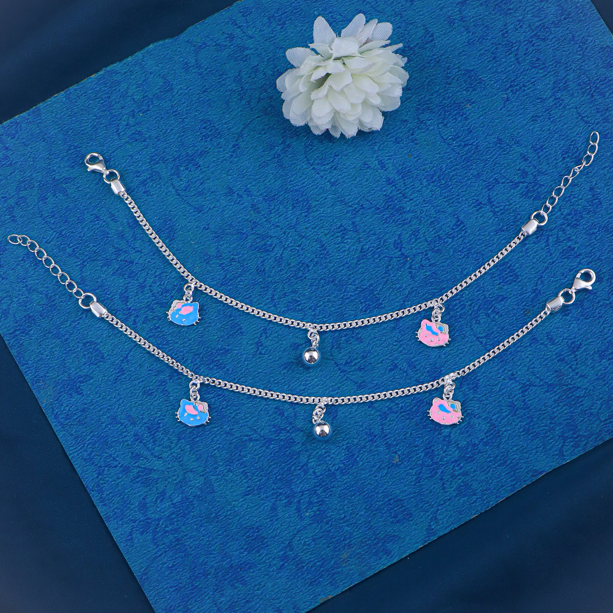 PURE SILVER KIDS ANKLET