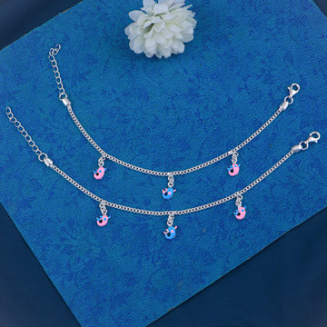 PURE SILVER KIDS ANKLET