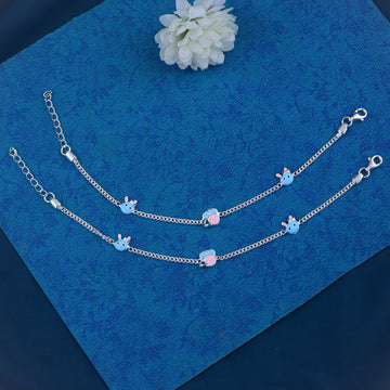 PURE SILVER KIDS ANKLET