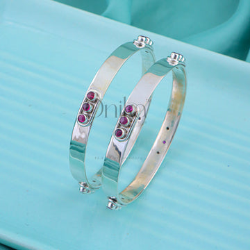 PURE SILVER BANGLES