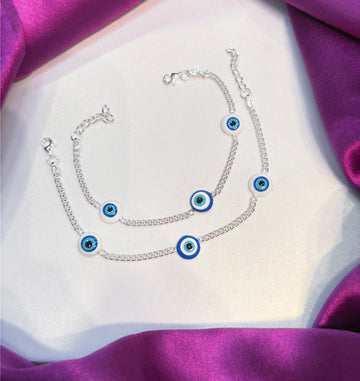 PURE SILVER KIDS ANKLET