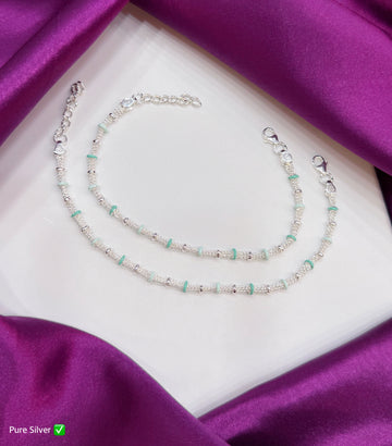 PURE SILVER KIDS ANKLET
