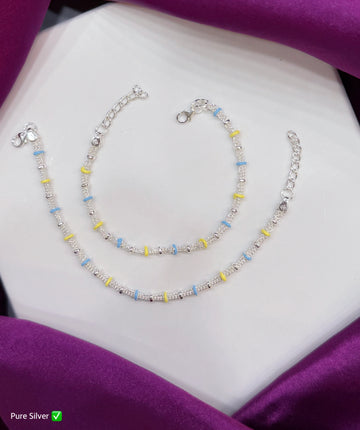 PURE SILVER KIDS ANKLET