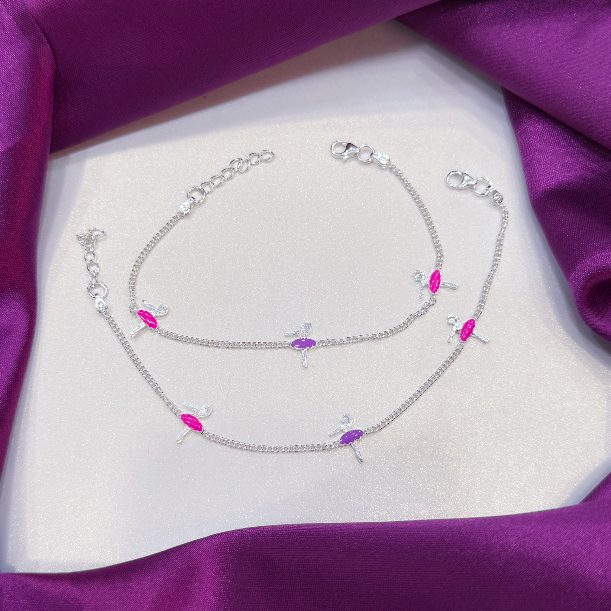 PURE SILVER KIDS ANKLES