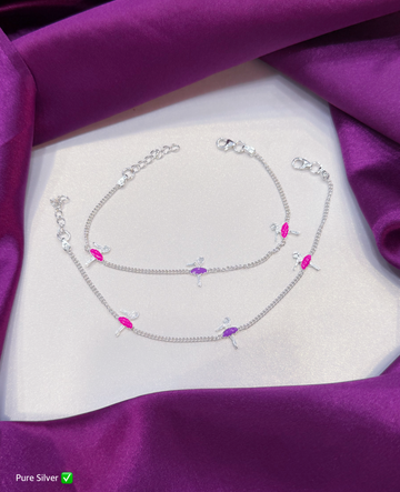 PURE SILVER KIDS ANKLES