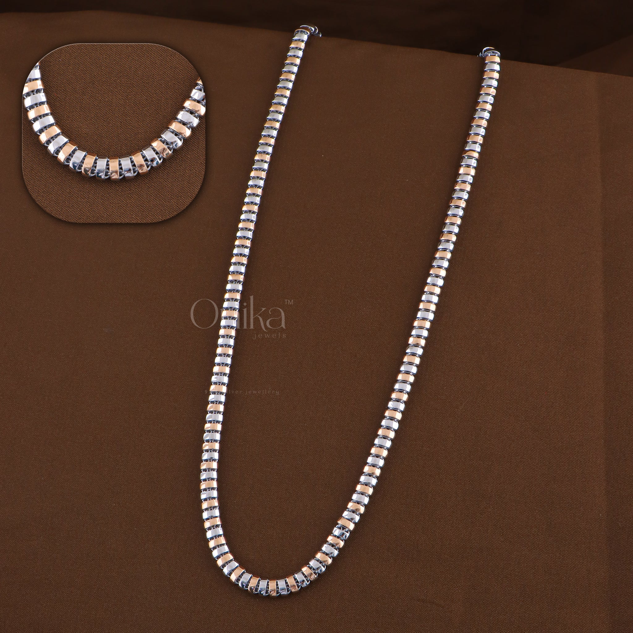 PURE SILVER MENS CHAIN