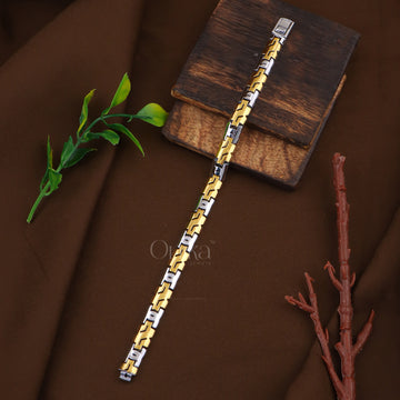 PURE SILVER MENS BRACELETE