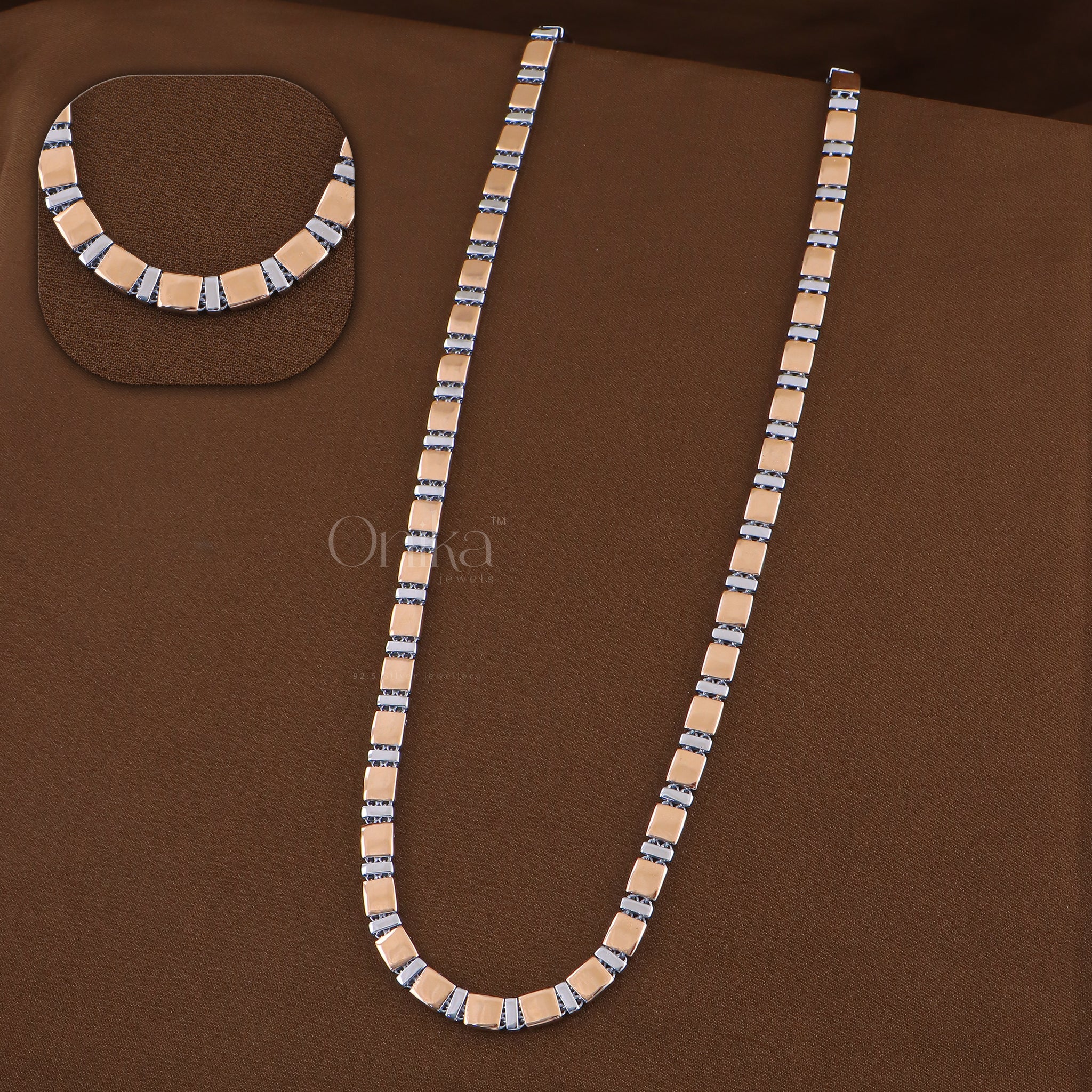 PURE SILVER MENS CHAIN