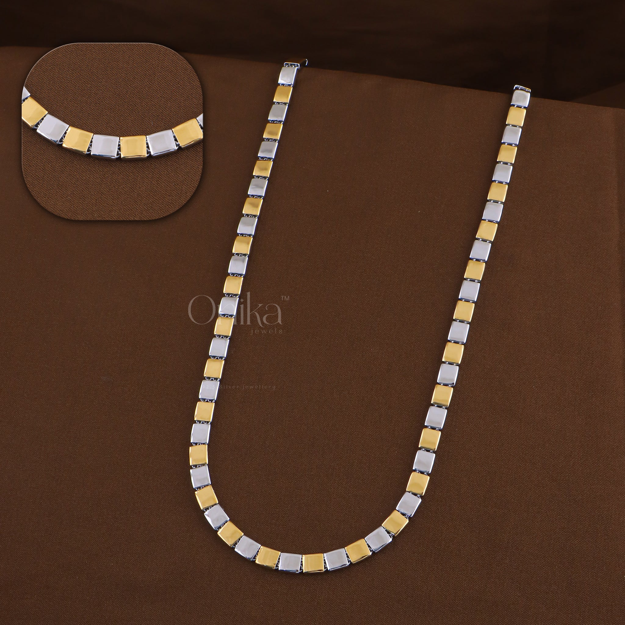 PURE SILVER MENS CHAIN