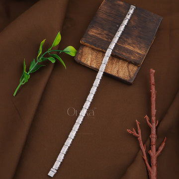 PURE SILVER MENS BRACELETE