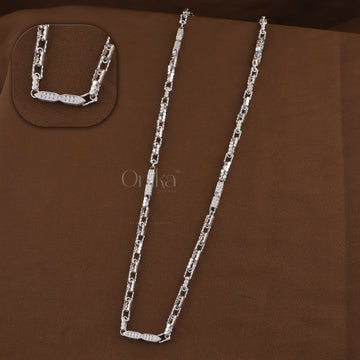 PURE SILVER MENS CHAIN