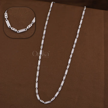 PURE SILVER MENS CHAIN
